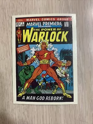 Buy Marvel Premiere #1 Warlock Marvel Superheroes First Issue Covers Card Nm 1984 • 8£