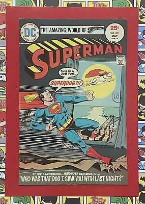 Buy Superman #287 - May 1975 - Krypto Appearance! - Fn+ (6.5) Cents Copy! • 7.99£