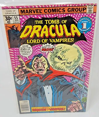 Buy Tomb Of Dracula #55 Janus Name 1st Mentioned *1977* 8.5 • 15.88£