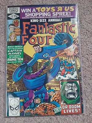 Buy Fantastic Four King Size Annual #15 1980 Very Good Condition • 6.99£
