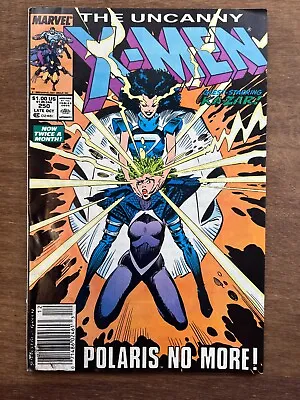 Buy Uncanny X-Men 250 Marvel Comic Newsstand Var 1st App Of Worm 1989 • 3.20£