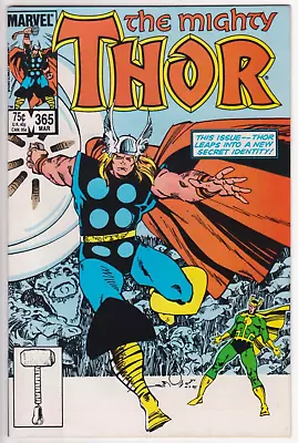 Buy The Mighty Thor #365, Marvel Comics 1986 VF/NM 9.0  1st Throg Lifts The Hammer! • 19.79£
