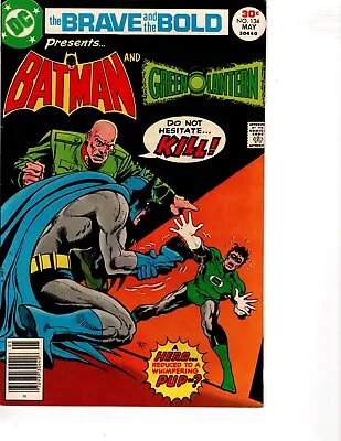 Buy Brave And The Bold #134 1977 Batman Green Lantern VG/FN • 4.74£