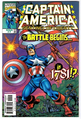 Buy CAPTAIN AMERICA: SENTINEL OF LIBERTY #7 In NM- A 1999 Marvel Comic  • 3.98£