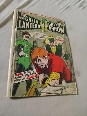 Buy GREEN LANTERN 85 Neal Adams Art Cover 1971 Famous Anti-Drug Issue DC Comic Arrow • 78.75£