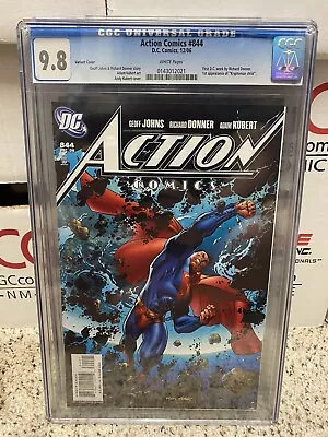 Buy Action Comics 844 CGC 9.8. 1st Appearance Kryptonian Child (Chris Kent) Variant • 280.30£