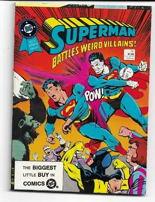 Buy The Best Of DC ~ SUPERMAN #54 (Nov 1984) Blue Ribbon Digest • 9.50£