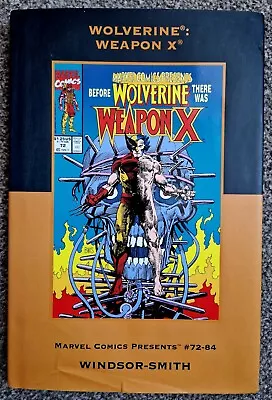 Buy Wolverine Weapon X HC (Windsor-Smith) RARE VARIANT COVER Marvel Premiere Classic • 12.99£