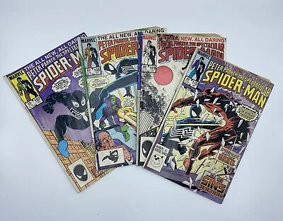 Buy Peter Parker The Spectacular Spider-Man X4 #107-110 Run Original 1985 80s Comics • 18.99£