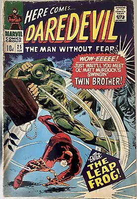 Buy Daredevil #25 - 1st Appearance The Leap-Frog (1967) • 10£