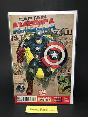 Buy Captain America #1 001 Wilson Phantom Variant REMENDER 2013 Marvel Now! • 18.11£