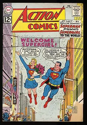 Buy Action Comics #285 GD+ 2.5 Supergirl's First Solo Adventure! DC Comics 1962 • 53.13£