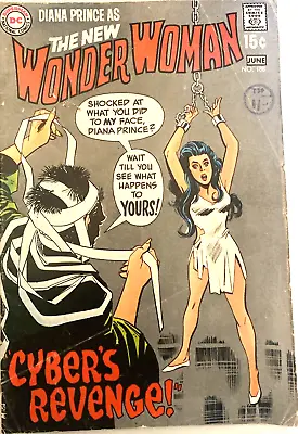 Buy Wonder Woman  # 188. 1st Series. June 1970. Iconic  Mike Sekowsky Bondage Cover • 39.99£