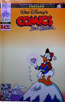 Buy Walt Disney's Comics And Stories Issue # 574.  Aug.1992.  High Grade • 2.99£
