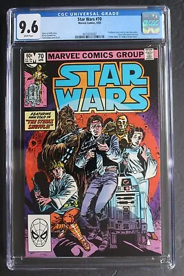 Buy Star Wars #70 1st Cameo BOSSK 1983 Luke Leia HAN SOLO Chewbacca CAST-c CGC 9.6 • 133.81£