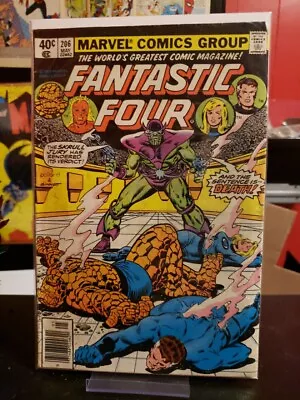 Buy Fantastic Four #206 (May 1979) Newsstand / Skrulls Nova Sphinx • 4£