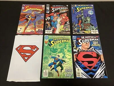 Buy Adventures Of Superman #424-614 Comic Lot, Missing #604, Reign Of The Supermen • 402.13£