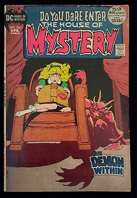 Buy 1972 DC Comic Book House Of Mystery #201 Kaluta Cover Wrightson Art 52 Pages • 16.06£