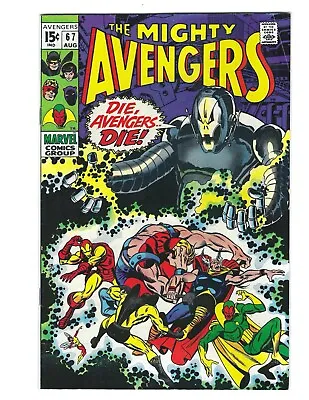Buy Avengers #67 1969 VF/VF+  Or Better Beauty We Stand At Armageddon!  Combine • 60.31£