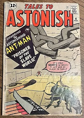 Buy Tales To Astonish #41 (Marvel, March 1963) Early Ant Man • 52.04£