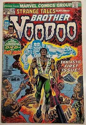 Buy Marvel Comics Bronze Age Strange Tales 169 Key Issue 1st Brother Voodoo • 16£