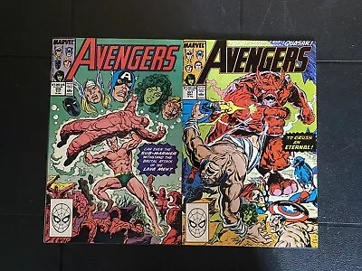 Buy The Avengers #306 & 307 Marvel Comics 1989 NM & VF+ John Byrne Story • 3.96£