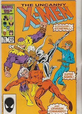 Buy *** Marvel Comics Uncanny X-men #215 Vf *** • 3.95£