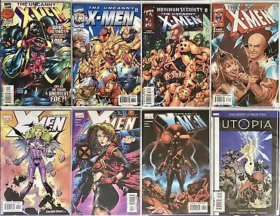Buy Uncanny X-men, Vintage Marvel 8 Comic Bundle, 1997-2009, Bagged/boarded, Vgc • 19.99£