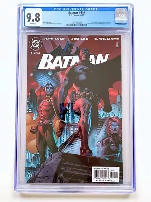 Buy BATMAN #619 CGC 9.8 (2003) 1st Printing RARE | Hush Storyline Ends  | Jim Lee • 95.14£