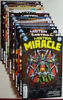 Buy Mister Miracle (2017) #s 1 2 3 4 5 6 7 8 9 10 11 12 - Complete Set Lot Of 12 • 24.13£