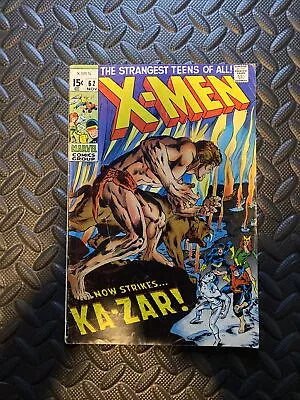 Buy Marvel Comics - Uncanny X-Men, Vol. 1 #62 (November, 1969) Newsstand Edition • 39.58£