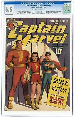 Buy Captain Marvel Adventures 18 CGC 6.5 • 7,090.31£