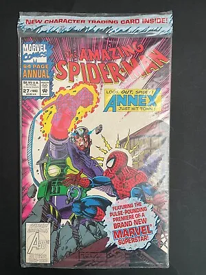 Buy Amazing Spiderman Annual #27 - 1st App. Annex Marvel 1993 Factory Sealed Polybag • 3.06£