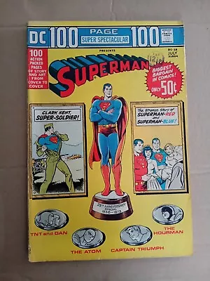Buy DC 100 Page Super Spectacular Superman DC-18. Superman & The Atom. 1973 DC Comic • 15.99£