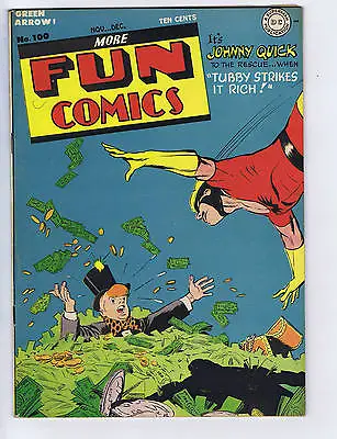 Buy More Fun Comics #100 DC Pub 1944 Rare High Grade! VF + • 1,200.91£