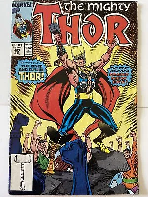Buy The Mighty THOR Vol. 1 No.384 Oct 1987    Who Shall Be Worthy?   • 1.07£