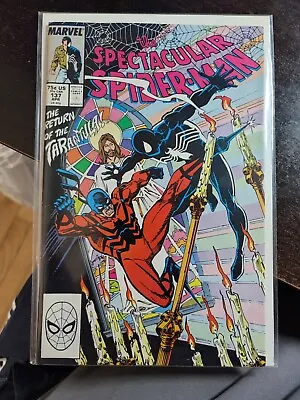 Buy Spectacular Spider-Man #137  1988 Marvel - Bagged And Boarded Since Purchased. • 7.17£