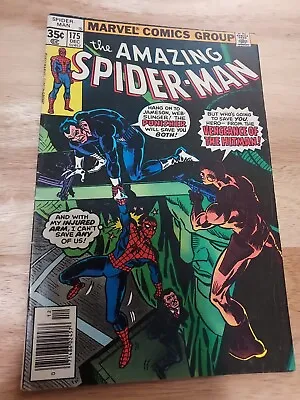 Buy Amazing Spider-Man #175 (1977) 7.0 FN/VF /Punisher & Hitman Appears! • 15.98£