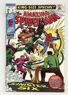 Buy Amazing Spider-Man Annual #6 VF- 7.5 1969 • 265.41£