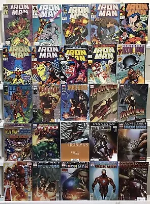 Buy Marvel Comics Iron Man Comic Book Lot Of 25 • 36.10£