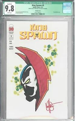 Buy King Spawn #9 2022 Graduated CGC 9.8 Image Comics USA • 133.03£