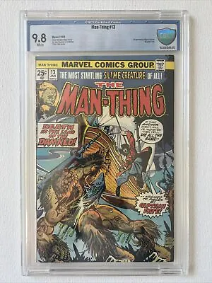 Buy MAN-THING  #13  1st Captain Fate CBCS 9.8 WP-  Rare (Only 1 In 9.8) Not CGC • 593.68£