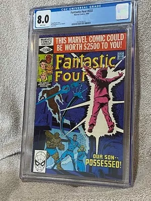 Buy Fantastic Four #222 CGC Graded 8.0 9/80 1980 Marvel Comics • 27.94£