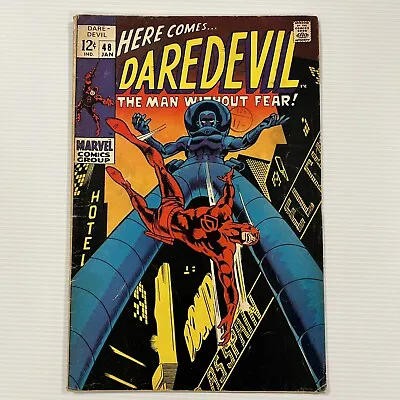 Buy Daredevil #48 1964 VG/FN  Ass Pain  On Cover Cent Copy Pence Stamp • 24£