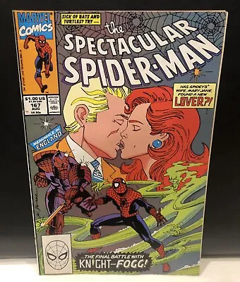 Buy The Spectacular Spider-Man #167 Comic Marvel Comics • 1.54£
