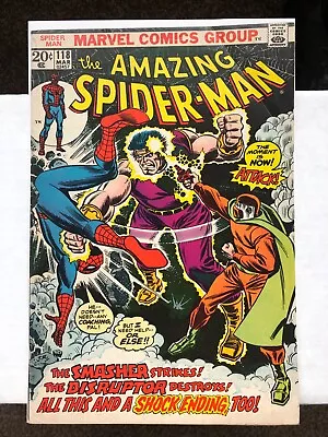 Buy Amazing Spider-Man 118 (1973) Smasher And Disruptor App, Cents • 14.99£