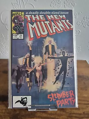 Buy New Mutants #21 Sienkiewicz Origin Of Warlock Marvel 1984 • 9.95£