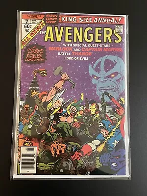 Buy Avengers Annual #7 VF 1976 Death Of Warlock Classic Jim Starlin Story Marvel • 23.99£