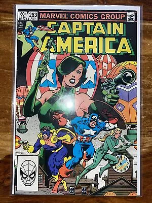 Buy Captain America 283. 1983. Featuring Madame Viper. Key Bronze Age Issue. VFN- • 2.99£