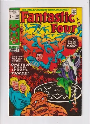 Buy Fantastic Four (1961) # 110 UK Price (4.5-VG+) (570347) 1st Agatha Harkness C... • 31.50£
